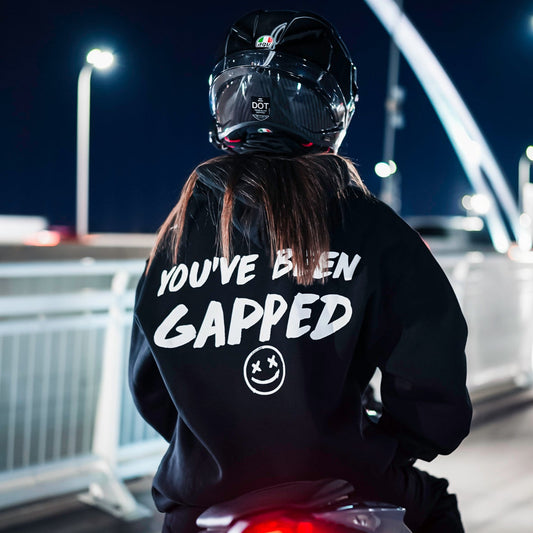 Gapped Hoodie - White