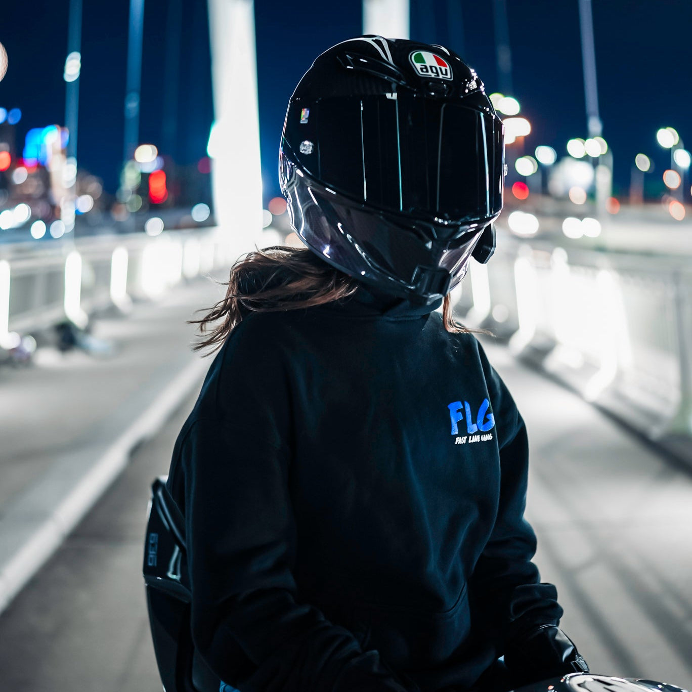 Gapped Hoodie - Blue