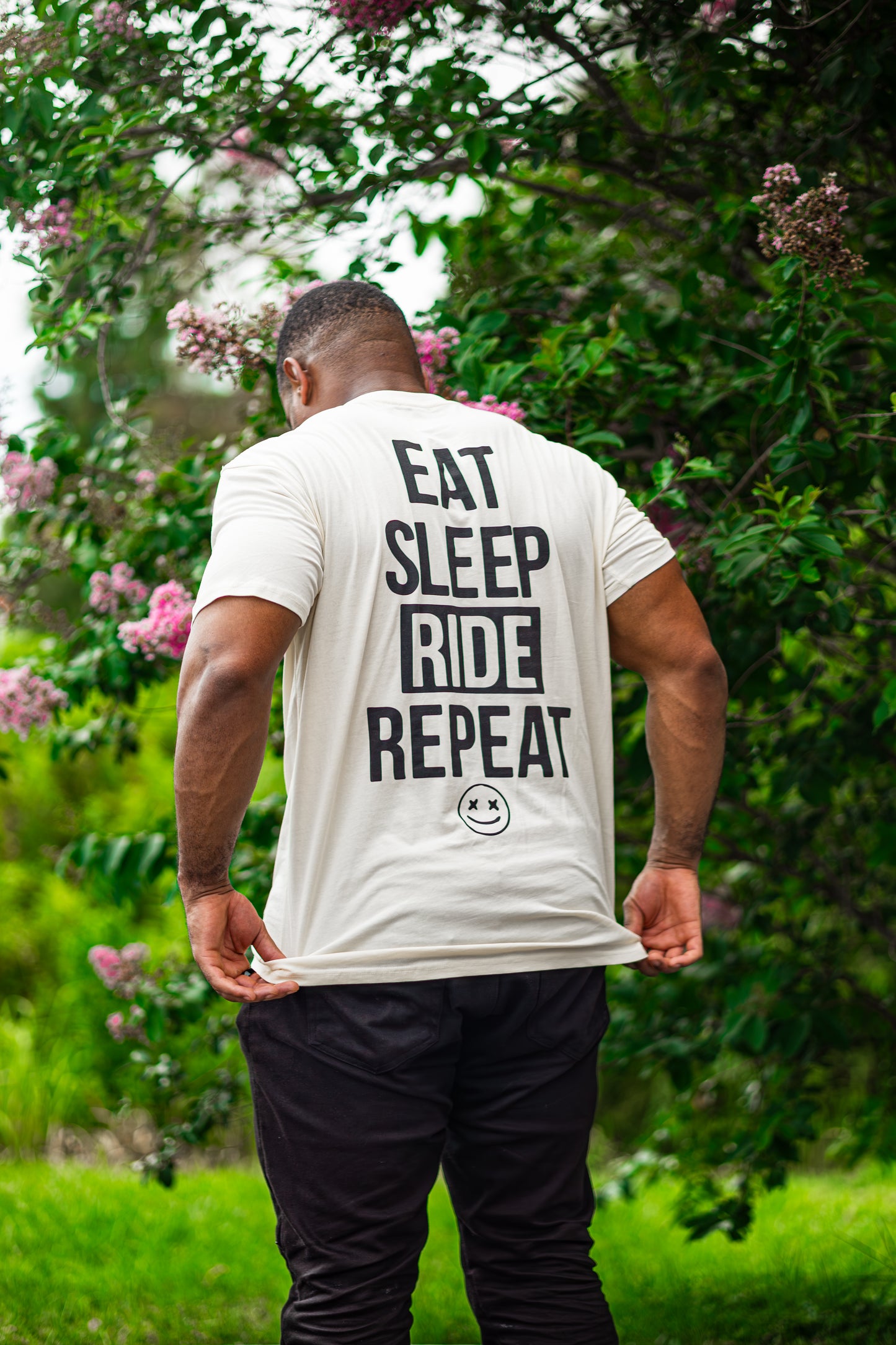 EAT SLEEP RIDE TEE