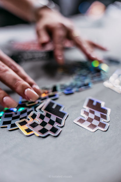 Holographic FLG Sticker
