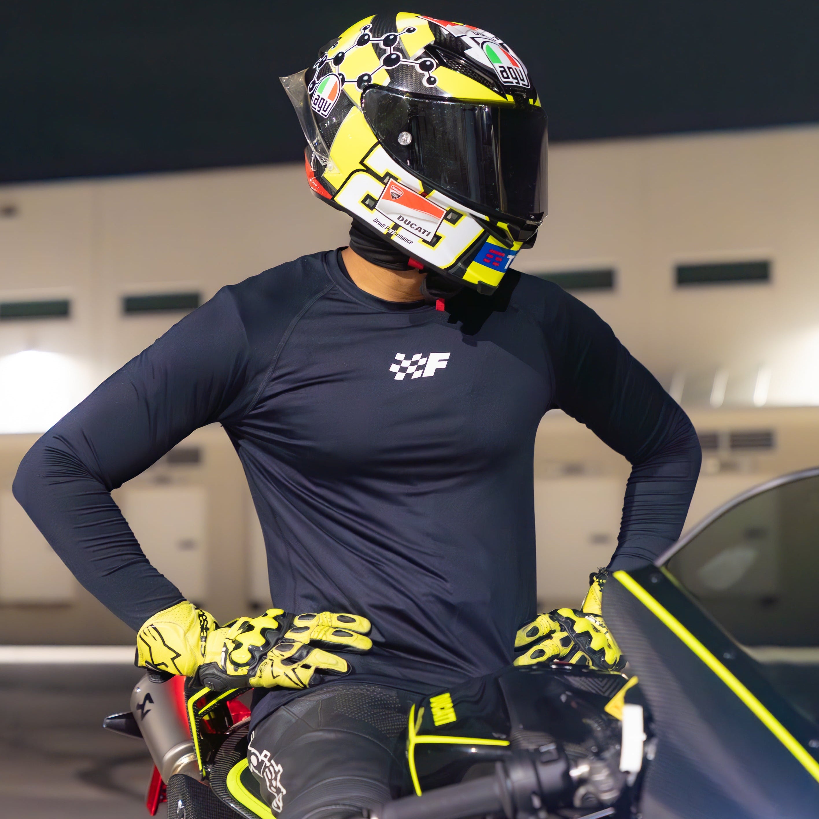 Compression Long Sleeve Tee (+UV Protection) – Fast Lane Gang