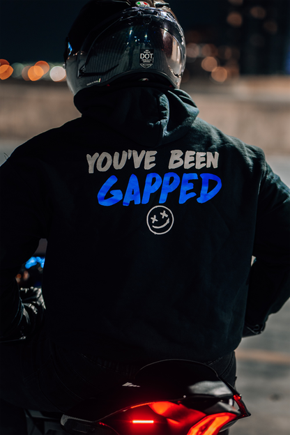 Gapped Hoodie - Blue