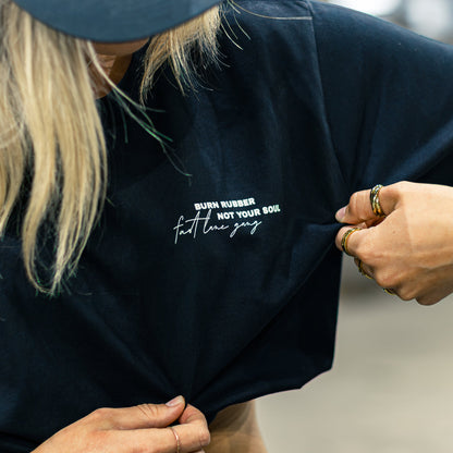 WOMEN'S Bike Culture CROP TEE