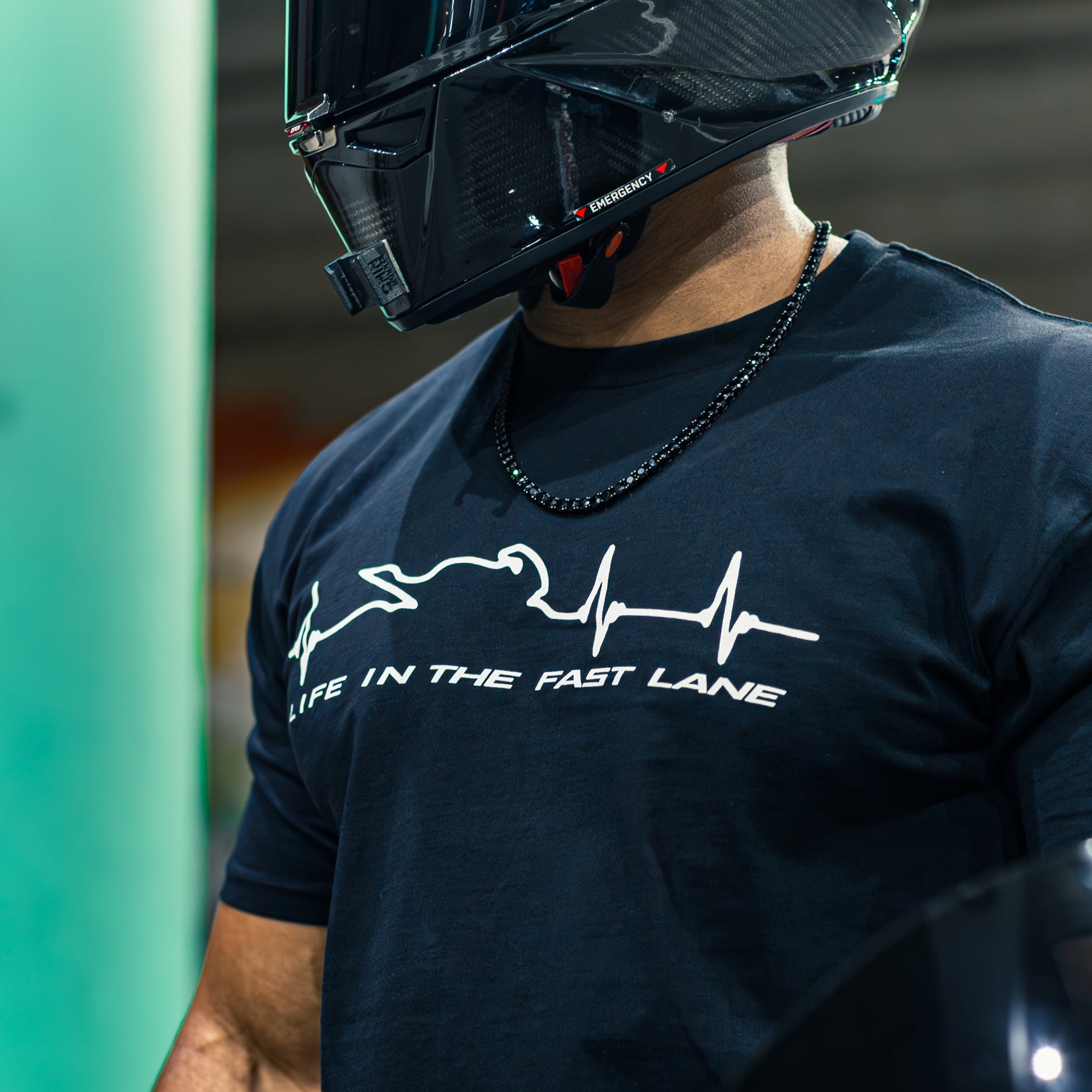 EAT SLEEP RIDE TEE – Fast Lane Gang - Main Image