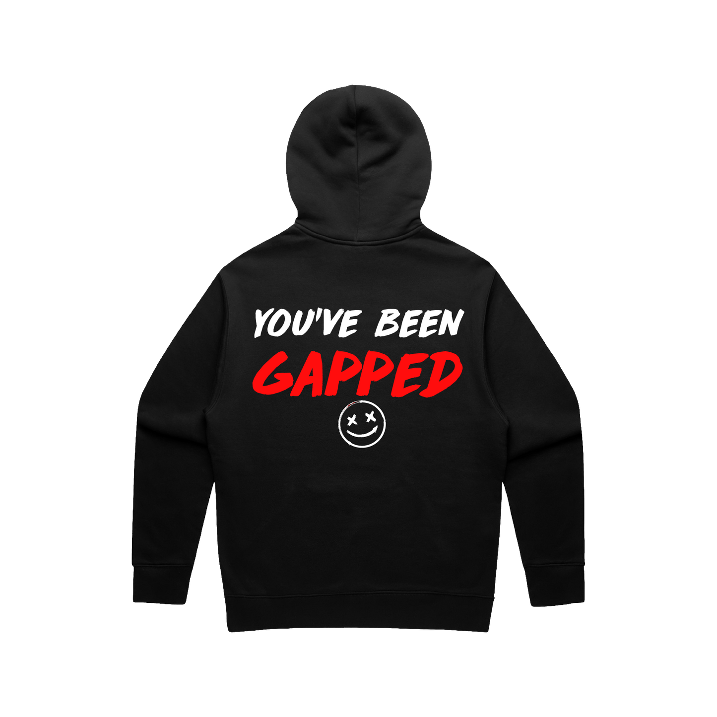 Gapped Hoodie - Red