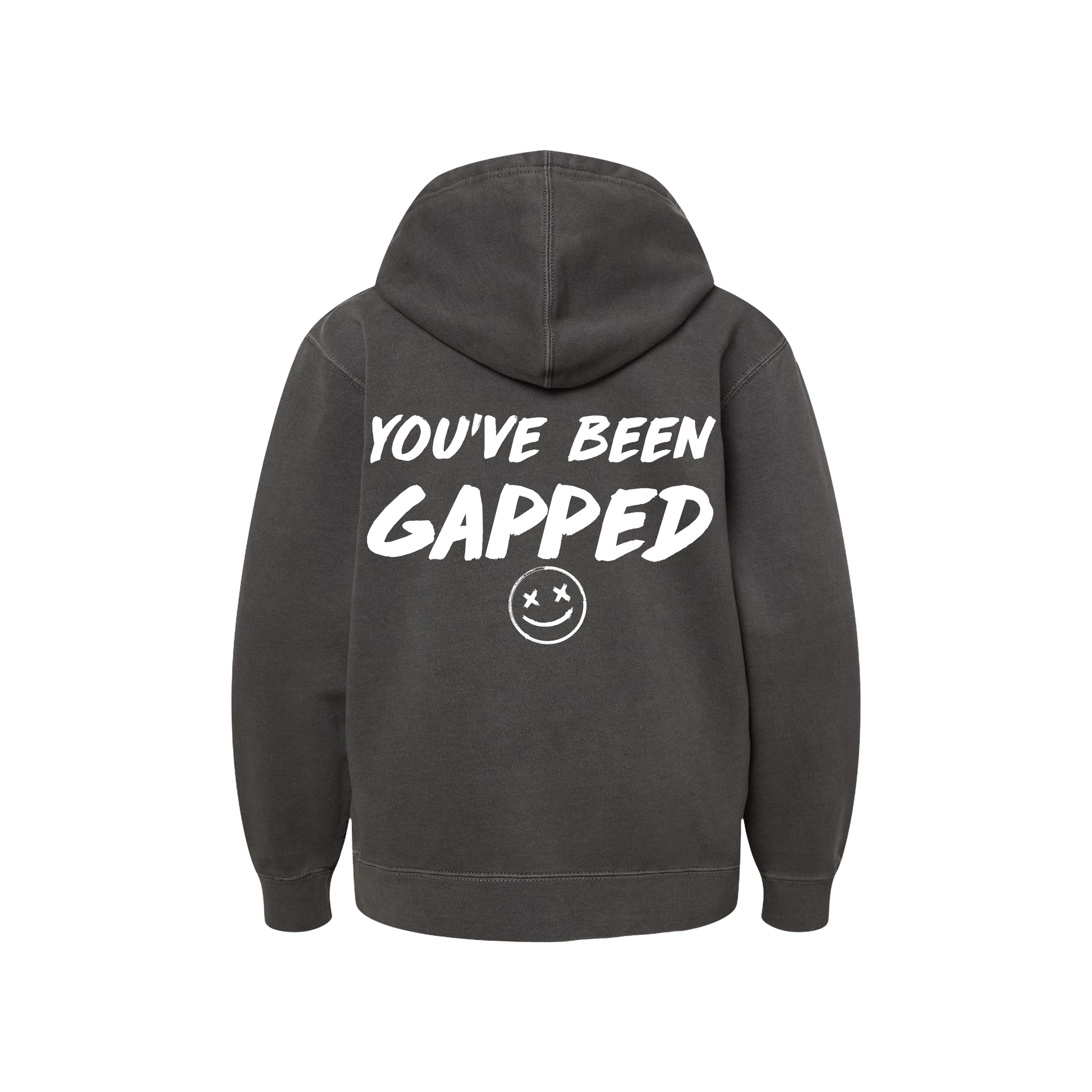 Faded hoodie black and white outlet